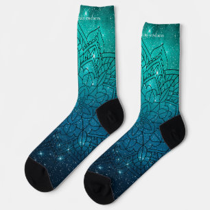 Chaussette Chaussettes de mantra personnalisées Zen uniques