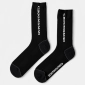 Chaussette Chaussettes de mariée du Groomsman (Gauche)