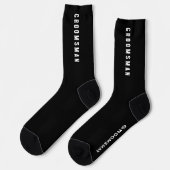 Chaussette Chaussettes de mariée du Groomsman (Gauche)