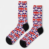 Chaussette Chaussettes de motif du drapeau britannique Union  (Gauche)