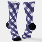 Chaussette Chaussettes de Motif monogrammes de la Marine En v (Angulaire)