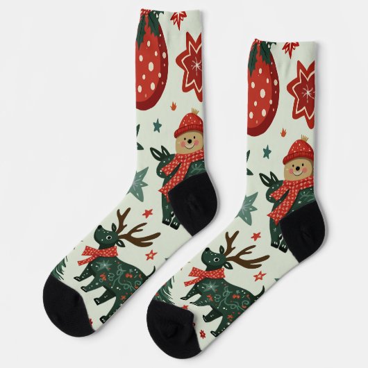 Chaussette chaussettes de noël (Gauche)