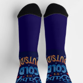 Chaussette Chaussettes de Noël. (Haut)