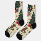 Chaussette chaussettes de noël (Gauche)