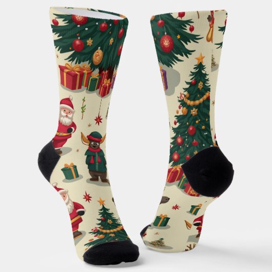 Chaussette chaussettes de noël (Angulaire)