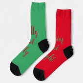 Chaussette Chaussettes de Noël (Gauche)
