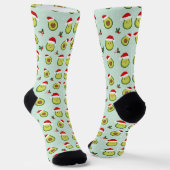 Chaussette chaussettes de Noël à l'avocat (Angulaire)