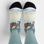 Chaussette Chaussettes de Noël et Chat (Haut)