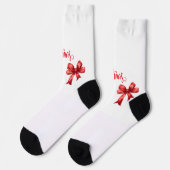 Chaussette Chaussettes de Noël Festives (Gauche)