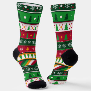Chaussette Chaussettes de Noël festives