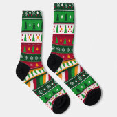 Chaussette Chaussettes de Noël festives (Droite)