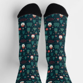 Chaussette Chaussettes de Noël festives (Haut)