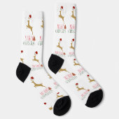 Chaussette Chaussettes de Noël Moderne des Fêtes (Droite)