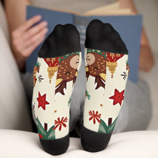 Chaussette Chaussettes de Noël Père Noël Cross
