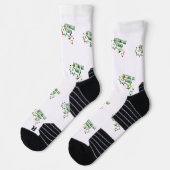 Chaussette Chaussettes De Noël Personnalisées, Drôle Devenir  (Gauche)