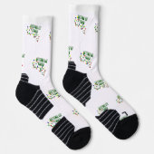 Chaussette Chaussettes De Noël Personnalisées, Drôle Devenir  (Droite)