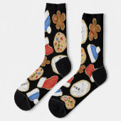 Chaussette Chaussettes de Noël pour l'équipe des biscuits de (Gauche)