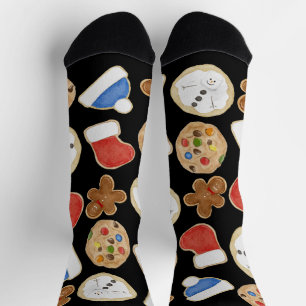 Chaussette Chaussettes de Noël pour l'équipe des biscuits de 