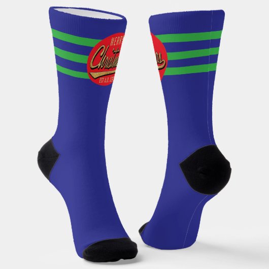 Chaussette Chaussettes de Noël Rétro (Angulaire)