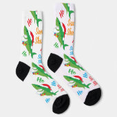 Chaussette Chaussettes de Noël Santa Shark (Droite)