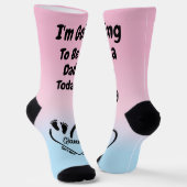 Chaussette Chaussettes de nom de bébé personnalisées Cadeau p (Angulaire)