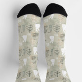 Chaussette Chaussettes de nom personnalisées (Haut)
