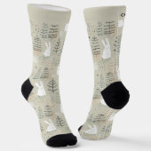 Chaussette Chaussettes de nom personnalisées (Angulaire)