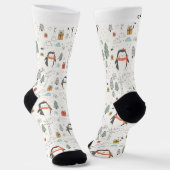 Chaussette Chaussettes de nom personnalisées (Angulaire)