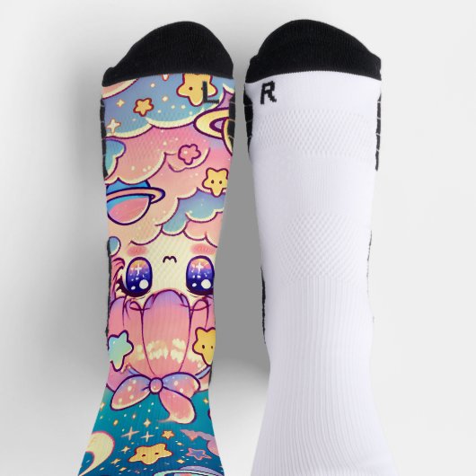 Chaussette Chaussettes de nuit Starry Kawaii (Haut)