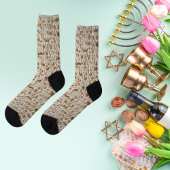 Chaussette Chaussettes de Pâque Mignonnes Matzah