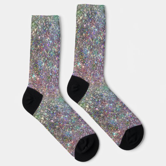 Chaussette Chaussettes de Parties scintillant Arc-en-ciel Hol (Droite)