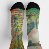 Chaussette chaussettes de paysage colorées (Haut)