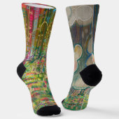 Chaussette chaussettes de paysage colorées (Angulaire)