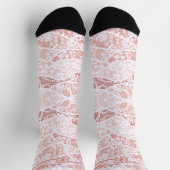 Chaussette Chaussettes de pêche en dentelle blanche Faux (Haut)
