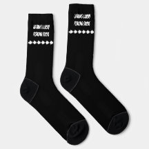 Chaussettes de pêche sur mesure Anniversaire Cadea