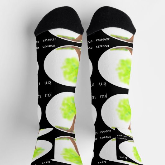 Chaussette chaussettes de peinture d'arbre km (Haut)