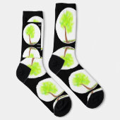 Chaussette chaussettes de peinture d'arbre km (Droite)