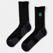 Chaussette Chaussettes de performance irlandaises noires (Gauche)