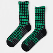 Chaussette Chaussettes de performance irlandaises noires (Gauche)