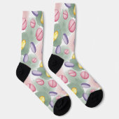 Chaussette Chaussettes de pharmacie rose, violet et gris (Droite)