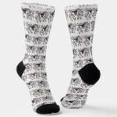 Chaussette Chaussettes de pieuvre inspirées de la Grèce mycén (Angulaire)