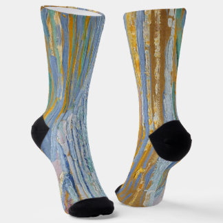 Chaussette Chaussettes de plage de Piet Mondrian Dunes - Art