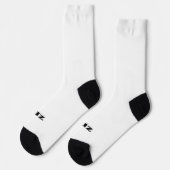 Chaussette Chaussettes de qualité intérieure en noir (Gauche)