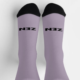 Chaussette Chaussettes de qualité supérieure en noir gris zen