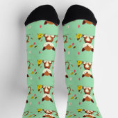 Chaussette Chaussettes de renard mignonnes (Haut)