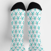 Chaussette Chaussettes de sensibilisation Scleroderma (Haut)