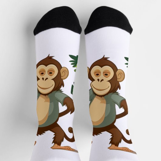 Chaussette Chaussettes de singe dansant (Haut)