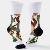 Chaussette Chaussettes de singe dansant (Angulaire)