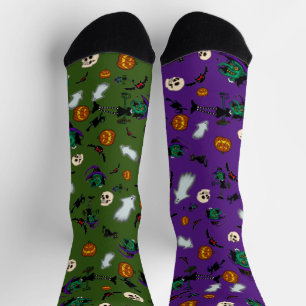 Chaussette Chaussettes de sorcière d'Halloween