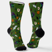 Chaussette Chaussettes de sorcière d'Halloween  (Angulaire)